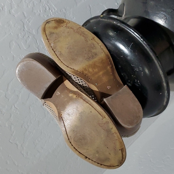 SAM EDELMAN TAUPE BOOTIES SIZE 8 1/2 - Picture 7 of 9